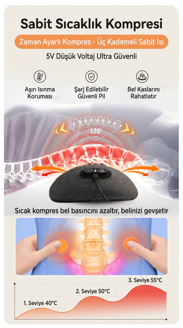 Bel Yastığı Kullanım Alanları
