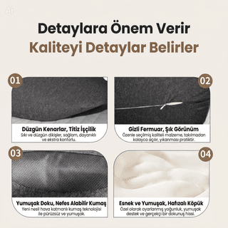 4'ü 1 Arada Elektrikli Akıllı Bel Masaj Yastığı - 10
