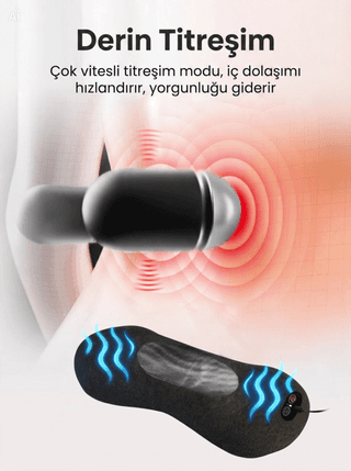 4'ü 1 Arada Elektrikli Akıllı Bel Masaj Yastığı - 4